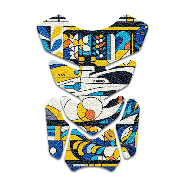 Motorcycle Tank Protectors Gas Tank Pad Shield Anti Slip Pattern Anime Artistic