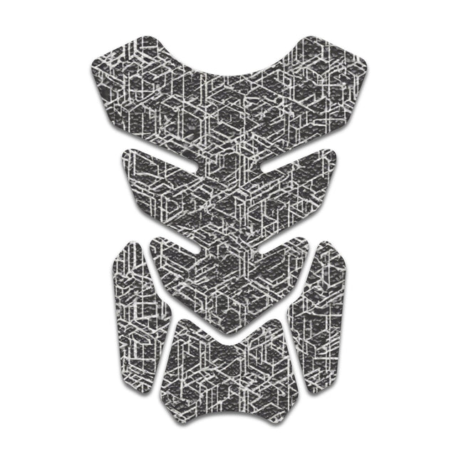 Motorcycle Tank Protectors Gas Tank Pad Shield Anti Slip Pattern Neon Fantasy Art
