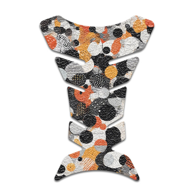 Motorcycle Tank Protectors Tank Pad Gas Anti Slip Pattern Fish Bone Abstract Anime