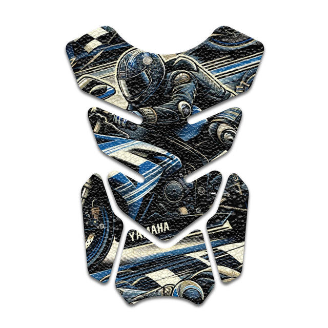 Motorcycle Tank Protectors Gas Tank Pad Shield Anti Slip Pattern Anime Artistic