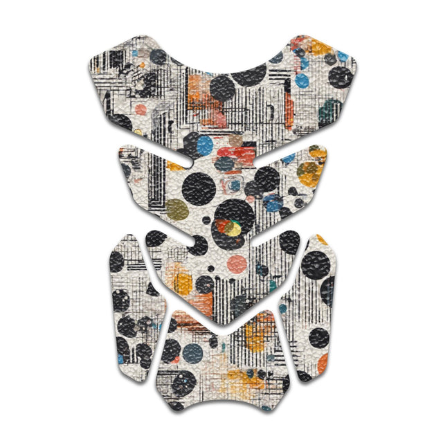 Motorcycle Tank Protectors Gas Tank Pad Shield Anti Slip Pattern Abstract Anime
