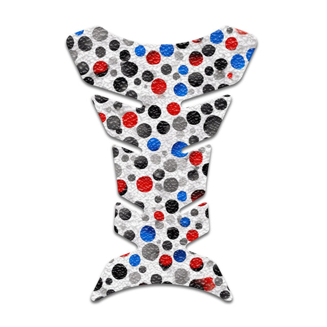 Motorcycle Tank Protectors Tank Pad Gas Anti Slip Pattern Fish Bone Abstract Anime