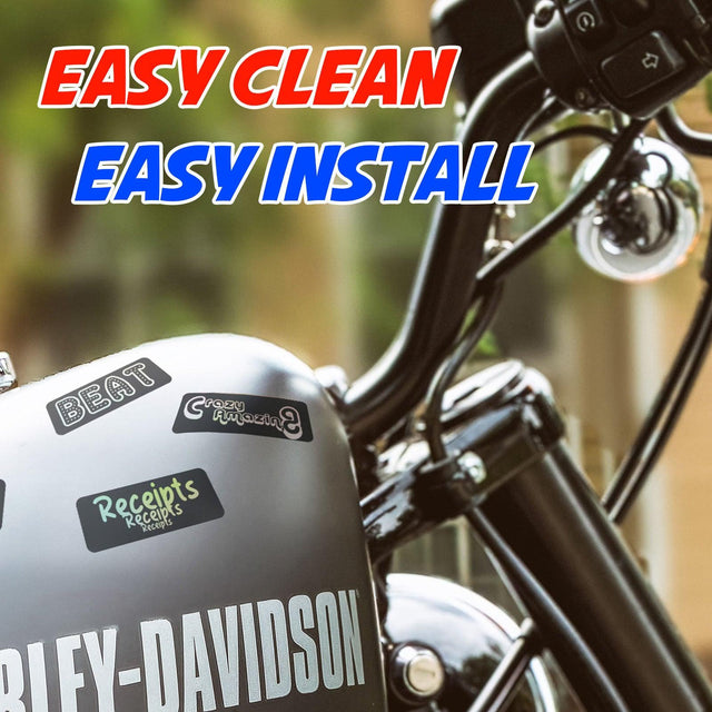 Holographic Teenage Slang Helmet Sticker | Motorcycle Fairing Sticker | Fairing Decals.