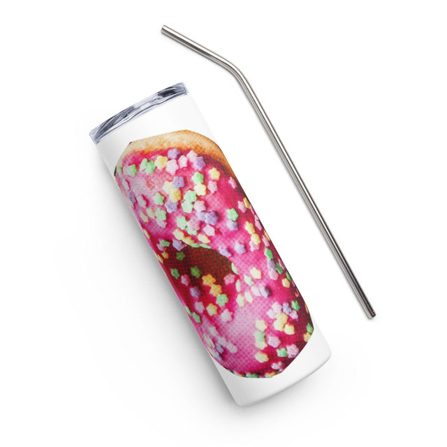Stainless steel tumbler - StickerBao Wheel Sticker Store