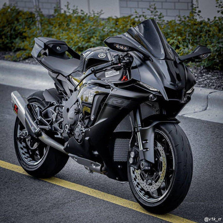 For Yamaha YZF R1 19-20 Logo MOTO 17 inch Rim Wheel Stickers GP01 Racing Check.