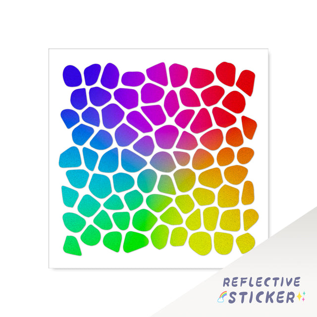 DIY Motorcycle Helmet Decals Reflective Stickers COR 12CM - StickerBao Wheel Sticker Store