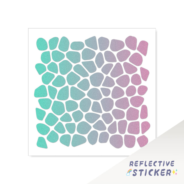 DIY Motorcycle Helmet Decals Reflective Stickers COR 12CM - StickerBao Wheel Sticker Store