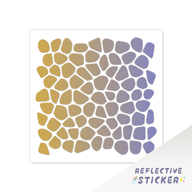 DIY Motorcycle Helmet Decals Reflective Stickers COR 12CM - StickerBao Wheel Sticker Store