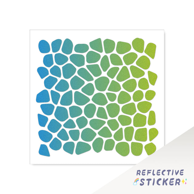 DIY Motorcycle Helmet Decals Reflective Stickers COR 12CM - StickerBao Wheel Sticker Store