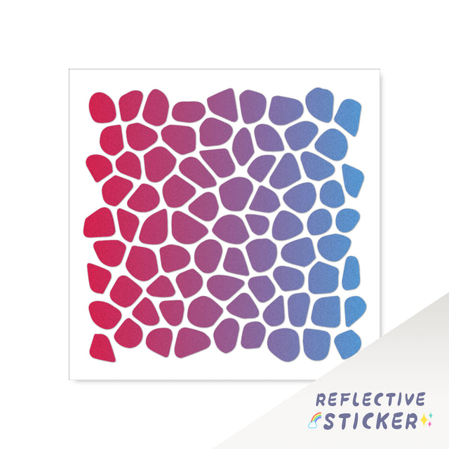 DIY Motorcycle Helmet Decals Reflective Stickers COR 12CM - StickerBao Wheel Sticker Store