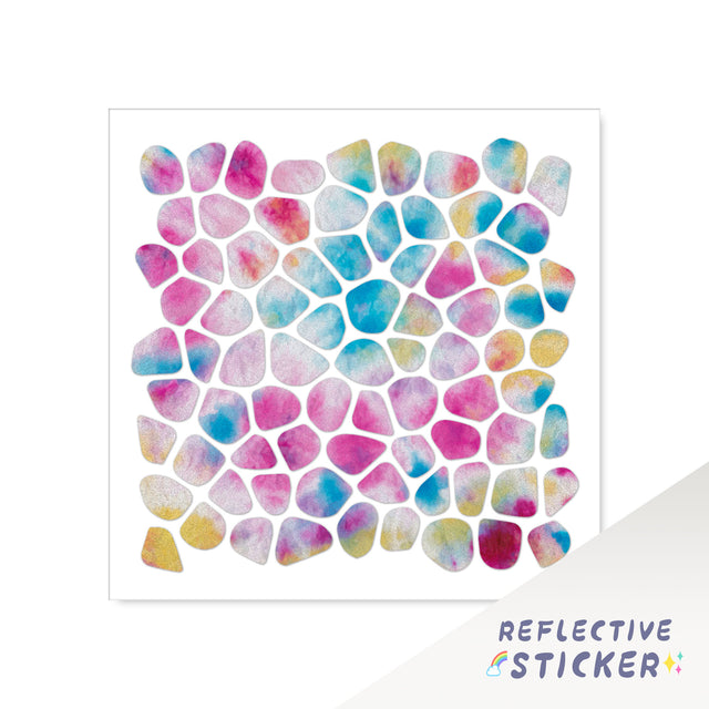 DIY Motorcycle Helmet Decals Reflective Stickers COR 12CM - StickerBao Wheel Sticker Store