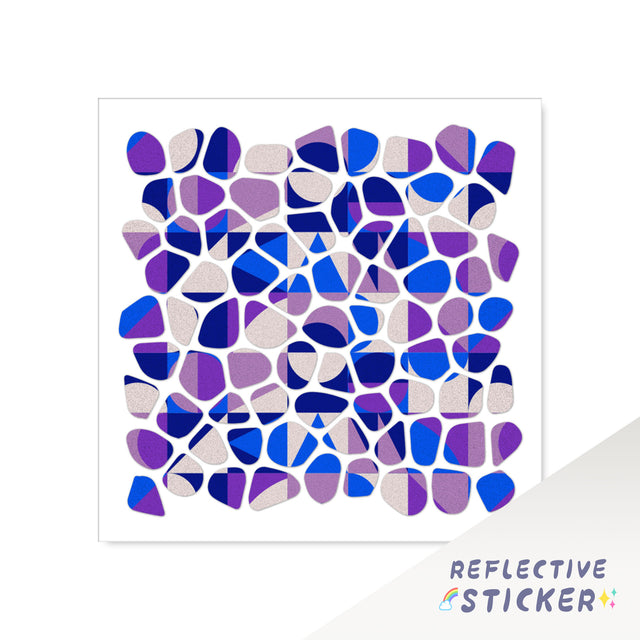 DIY Reflective Safety Stickers For Bike For Helmet COR 12CM - StickerBao Wheel Sticker Store