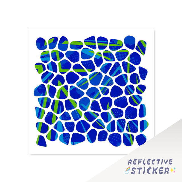 DIY Reflective Safety Stickers For Bike For Helmet COR 12CM - StickerBao Wheel Sticker Store