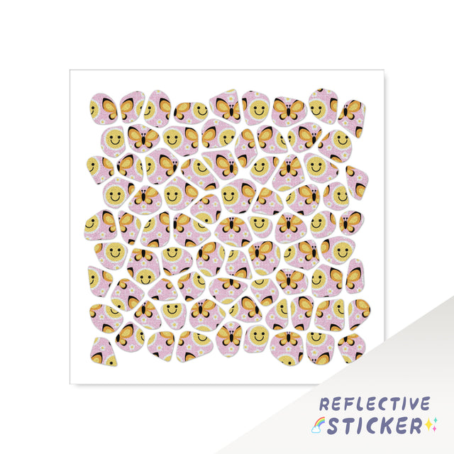 DIY Reflective Safety Stickers For Bike For Helmet COR 12CM - StickerBao Wheel Sticker Store