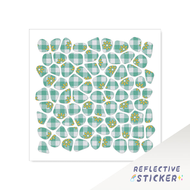 DIY Reflective Safety Stickers For Bike For Helmet COR 12CM - StickerBao Wheel Sticker Store