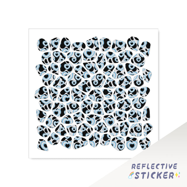 DIY Reflective Safety Stickers For Bike For Helmet COR 12CM - StickerBao Wheel Sticker Store