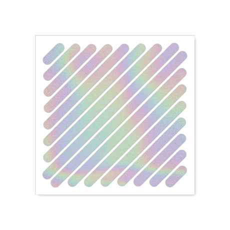Decorative Bike Decals Reflective Square Sticker DIY Decal STT 12CM - StickerBao Wheel Sticker Store