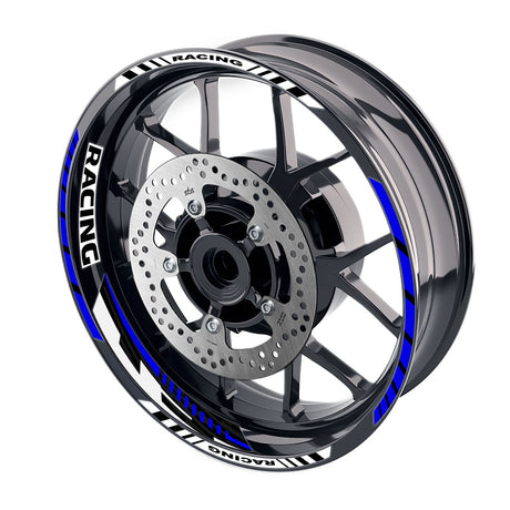 GP09 Platinum Inner Edge Rim Sticker Universal Motorcycle 17 inch Rim Wheel Decal Racing For Ducati - StickerBao Wheel Sticker Store