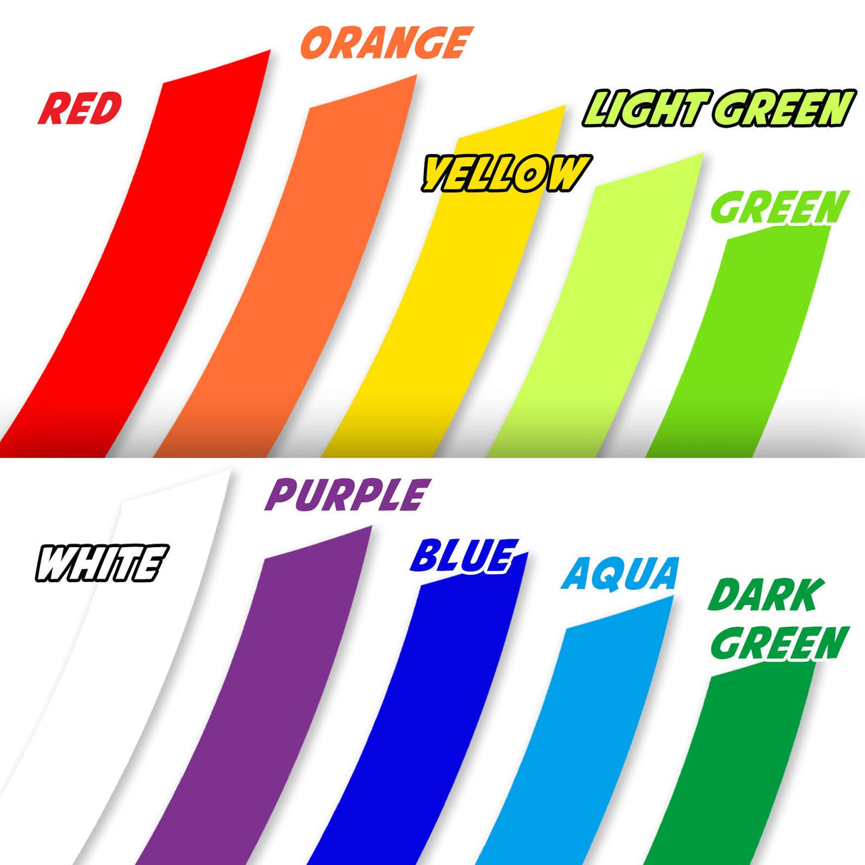 StickerBao 17 inch GP18 Platinum Inner Edge Rim Sticker Universal Motorcycle Rim Wheel Decal Racing For Honda