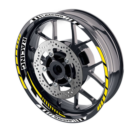 GP09 Platinum Inner Edge Rim Sticker Universal Motorcycle 17 inch Rim Wheel Decal Racing For Ducati - StickerBao Wheel Sticker Store