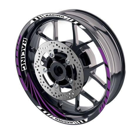 GP10 Platinum Inner Edge Rim Sticker Universal Motorcycle 17 inch Rim Wheel Decal Racing For Ducati - StickerBao Wheel Sticker Store