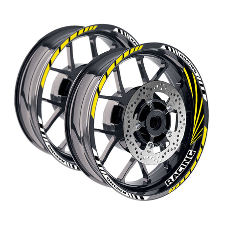 StickerBao Yellow 17 inch GP10 Platinum Inner Edge Rim Sticker Universal Motorcycle Rim Wheel Decal Racing For Aprilia
