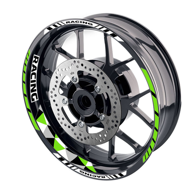GP13 Platinum Inner Edge Rim Sticker Universal Motorcycle 17 inch Rim Wheel Decal Racing For Ducati - StickerBao Wheel Sticker Store