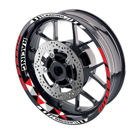 GP13 Platinum Inner Edge Rim Sticker Universal Motorcycle 17 inch Rim Wheel Decal Racing For Ducati - StickerBao Wheel Sticker Store