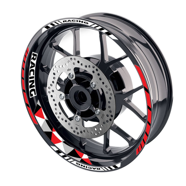 GP13 Platinum Inner Edge Rim Sticker Universal Motorcycle 17 inch Rim Wheel Decal Racing For Ducati - StickerBao Wheel Sticker Store