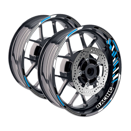 StickerBao Aqua 17 inch GP16 Platinum Inner Edge Rim Sticker Universal Motorcycle Rim Wheel Decal Racing For Yamaha
