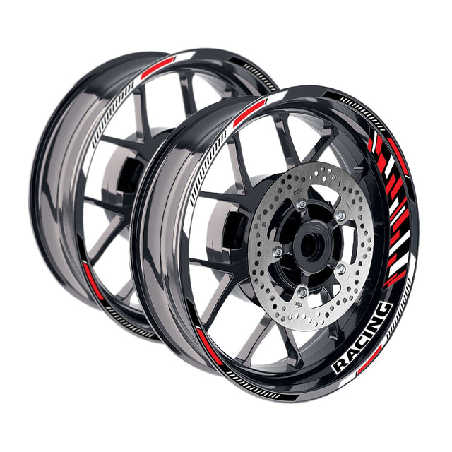 StickerBao Red 17 inch GP16 Platinum Inner Edge Rim Sticker Universal Motorcycle Rim Wheel Decal Racing For Aprilia