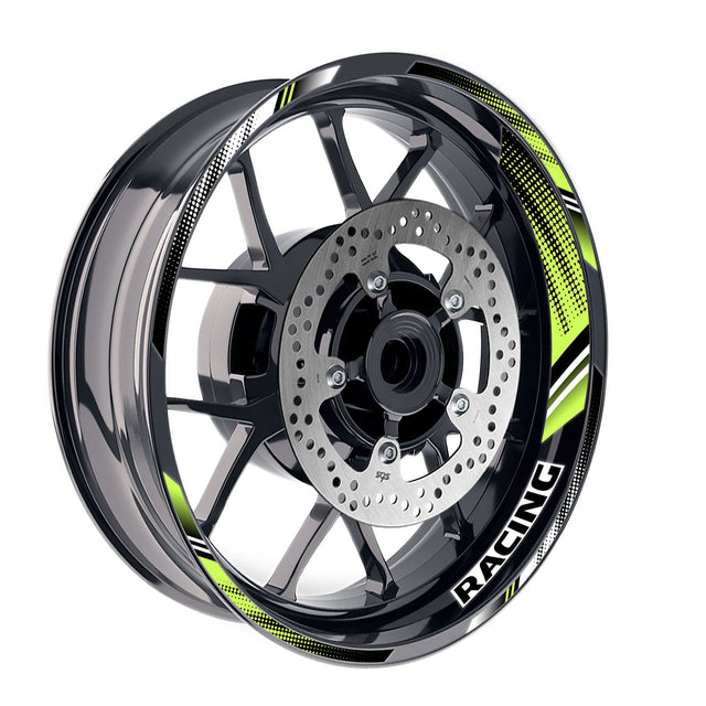 17 inch GP17 Platinum Inner Edge Rim Sticker Universal Motorcycle Rim Wheel Decal Racing For Yamaha - StickerBao Wheel Sticker Store