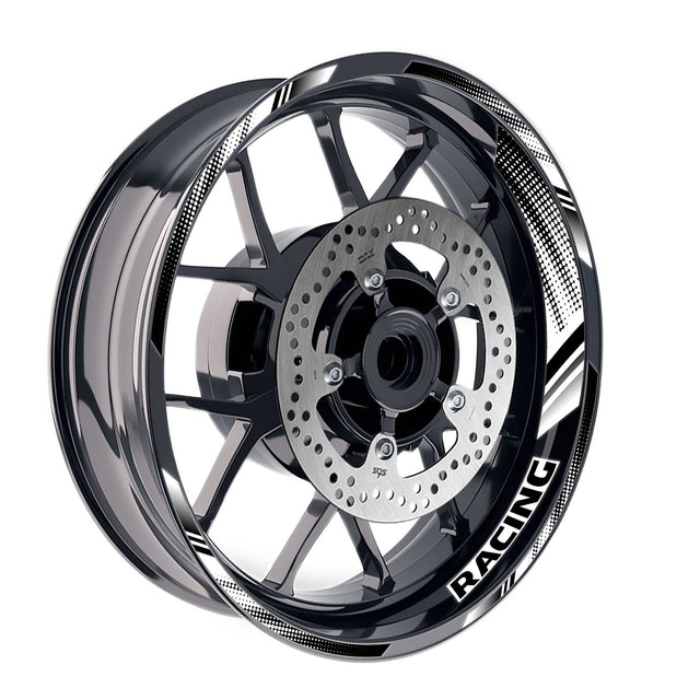 GP17 Platinum Inner Edge Rim Sticker Universal Motorcycle 17 inch Rim Wheel Decal Racing For Ducati - StickerBao Wheel Sticker Store