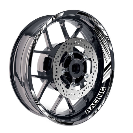 17 inch GP17 Platinum Inner Edge Rim Sticker Universal Motorcycle Rim Wheel Decal Racing For Yamaha - StickerBao Wheel Sticker Store