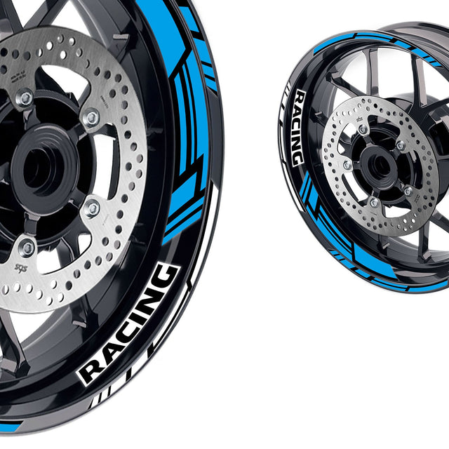GP19 Platinum Inner Edge Rim Sticker Universal Motorcycle 17 inch Rim Wheel Decal Racing For Ducati - StickerBao Wheel Sticker Store