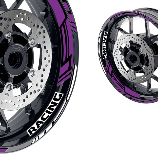 GP19 Platinum Inner Edge Rim Sticker Universal Motorcycle 17 inch Rim Wheel Decal Racing For Ducati - StickerBao Wheel Sticker Store