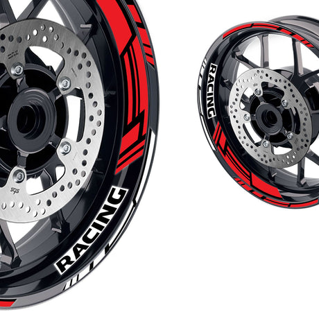 GP19 Platinum Inner Edge Rim Sticker Universal Motorcycle 17 inch Rim Wheel Decal Racing For Ducati - StickerBao Wheel Sticker Store