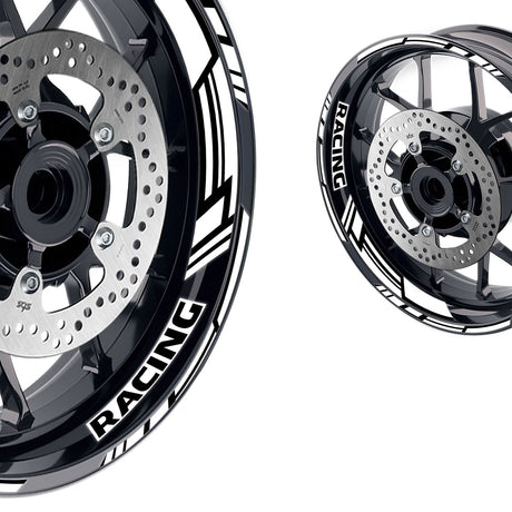 GP19 Platinum Inner Edge Rim Sticker Universal Motorcycle 17 inch Rim Wheel Decal Racing For Ducati - StickerBao Wheel Sticker Store