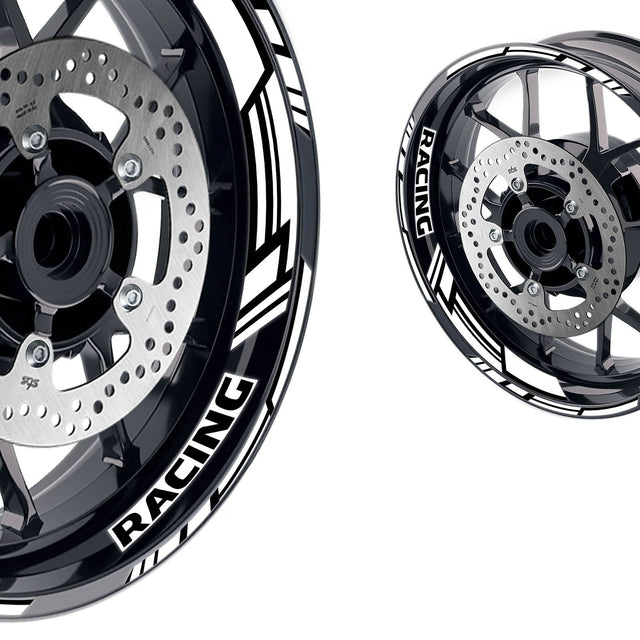 GP19 Platinum Inner Edge Rim Sticker Universal Motorcycle 17 inch Rim Wheel Decal Racing For Ducati - StickerBao Wheel Sticker Store