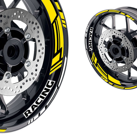 GP19 Platinum Inner Edge Rim Sticker Universal Motorcycle 17 inch Rim Wheel Decal Racing For Ducati - StickerBao Wheel Sticker Store