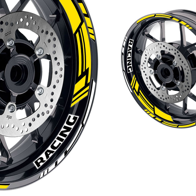 GP19 Platinum Inner Edge Rim Sticker Universal Motorcycle 17 inch Rim Wheel Decal Racing For Ducati - StickerBao Wheel Sticker Store