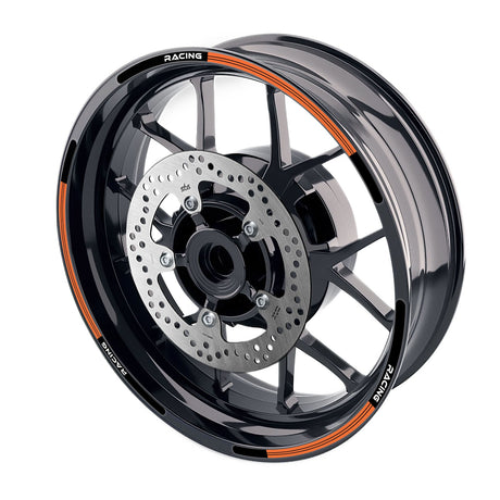 StickerBao Orange L01B Line Standard Edge Rim Sticker Universal Motorcycle 17 inch Wheel Stripe Decal For Yamaha