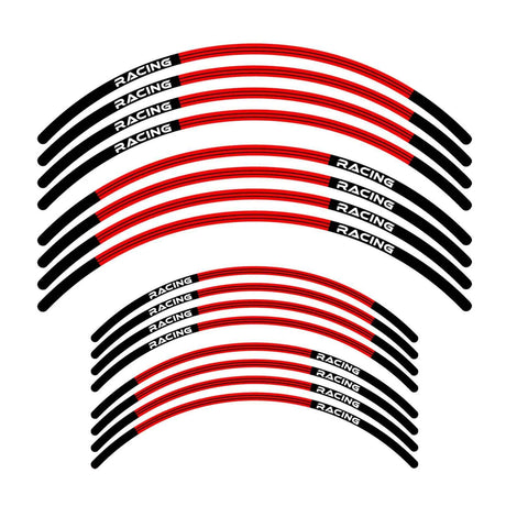 21 inch 19 inchRim Wheel Stickers L01B LINING Dirt Bike Rim Edge Stripes | For TM Racing TM125 TM125MX.
