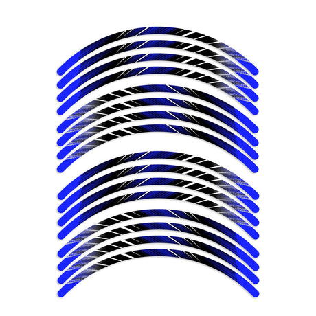 StickerBao Blue L02B Line Standard Edge Rim Sticker Universal Motorcycle 17 inch Wheel Stripe Decal For Ducati