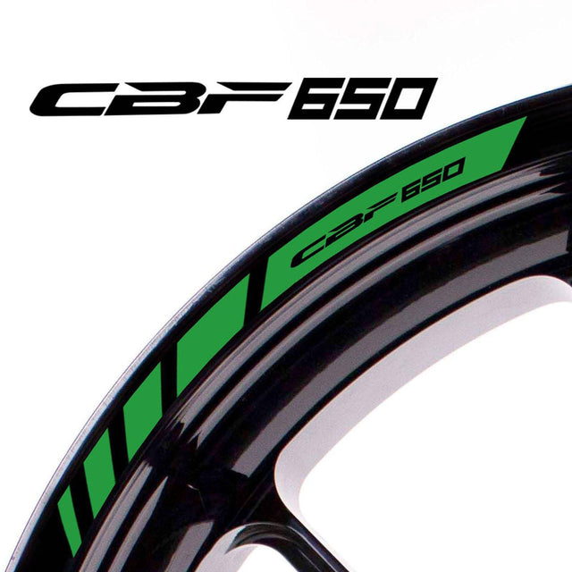 For Honda CBF650 Logo 17 inch Rim Wheel Stickers MM01B Rim Edge Tapes.