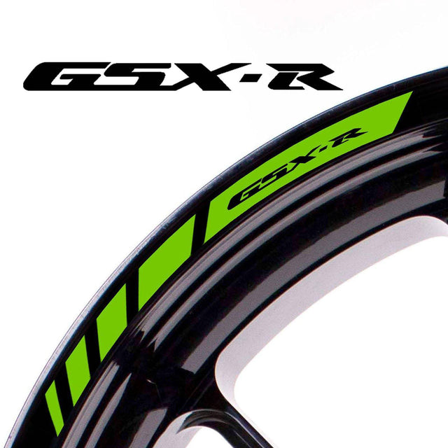 For Suzuki GSXR Logo 17 inch Rim Wheel Stickers MM01B Rim Edge Tapes.