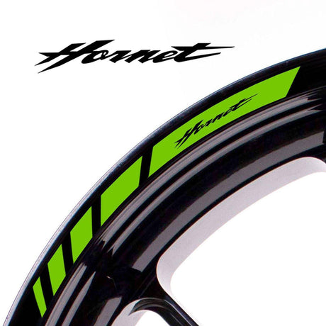 For Honda Hornet Logo 17 inch Rim Wheel Stickers MM01B Rim Edge Tapes.