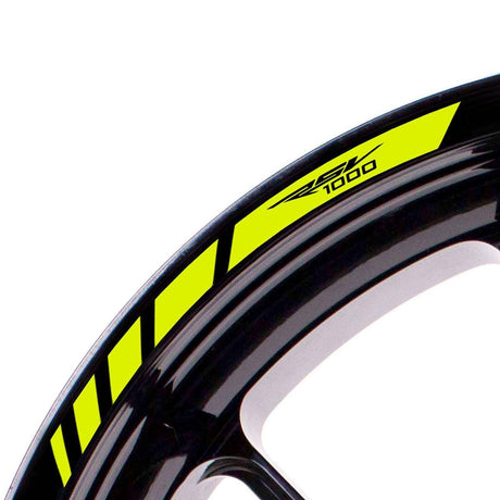 For Aprilia RSV1000 Logo 17 inch Rim Wheel Stickers MM01B Rim Edge Tapes.