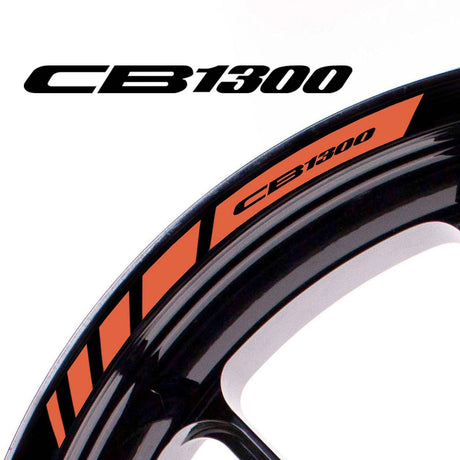 For Honda CB1300 Logo 17 inch Rim Wheel Stickers MM01B Rim Edge Tapes.