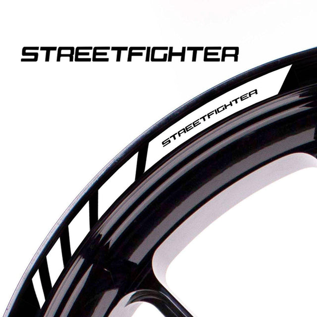 For Ducati StreetFigher Logo 17 inch Rim Wheel Stickers MM01B Rim Edge Tapes.